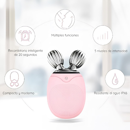 Cepillo Facial Eléctrico Vibratorio